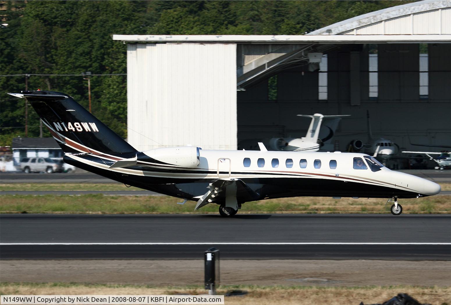 N149WW, 2007 Cessna 525B CitationJet CJ3 C/N 525B0175, /