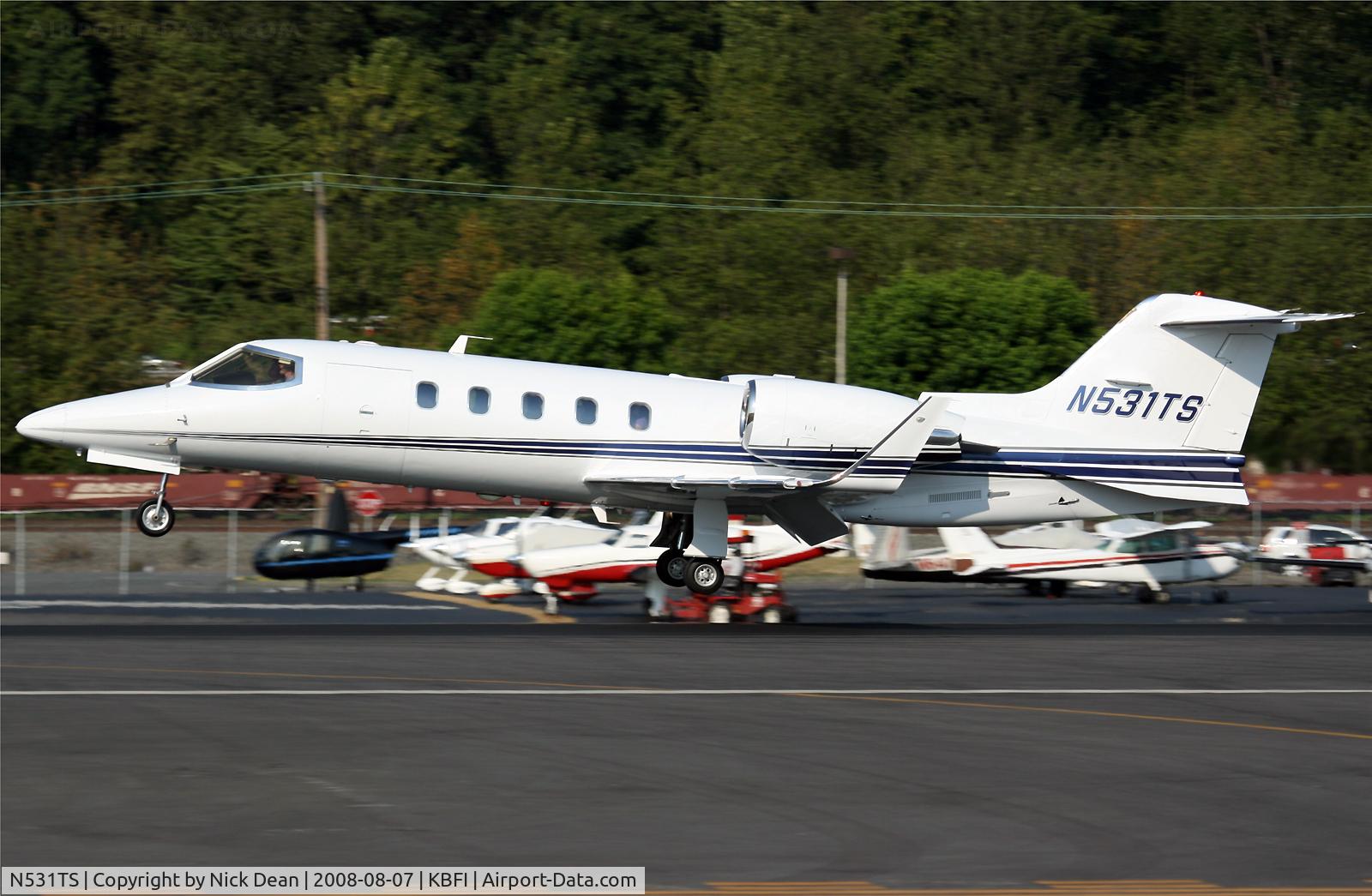 N531TS, 1995 Learjet Inc 31A C/N 106, KBFI
