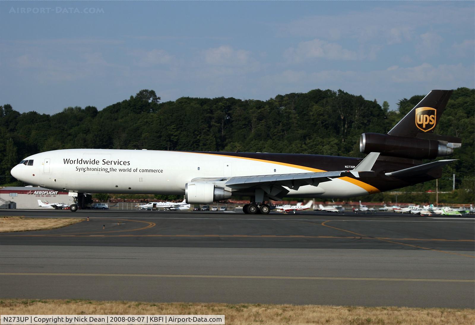N273UP, 1994 McDonnell Douglas MD-11F C/N 48574, /