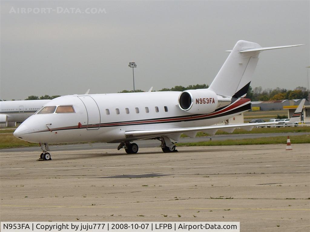 N953FA, 1989 Canadair Challenger 601-3A (CL-600-2B16) C/N 5041, at Le Bourget