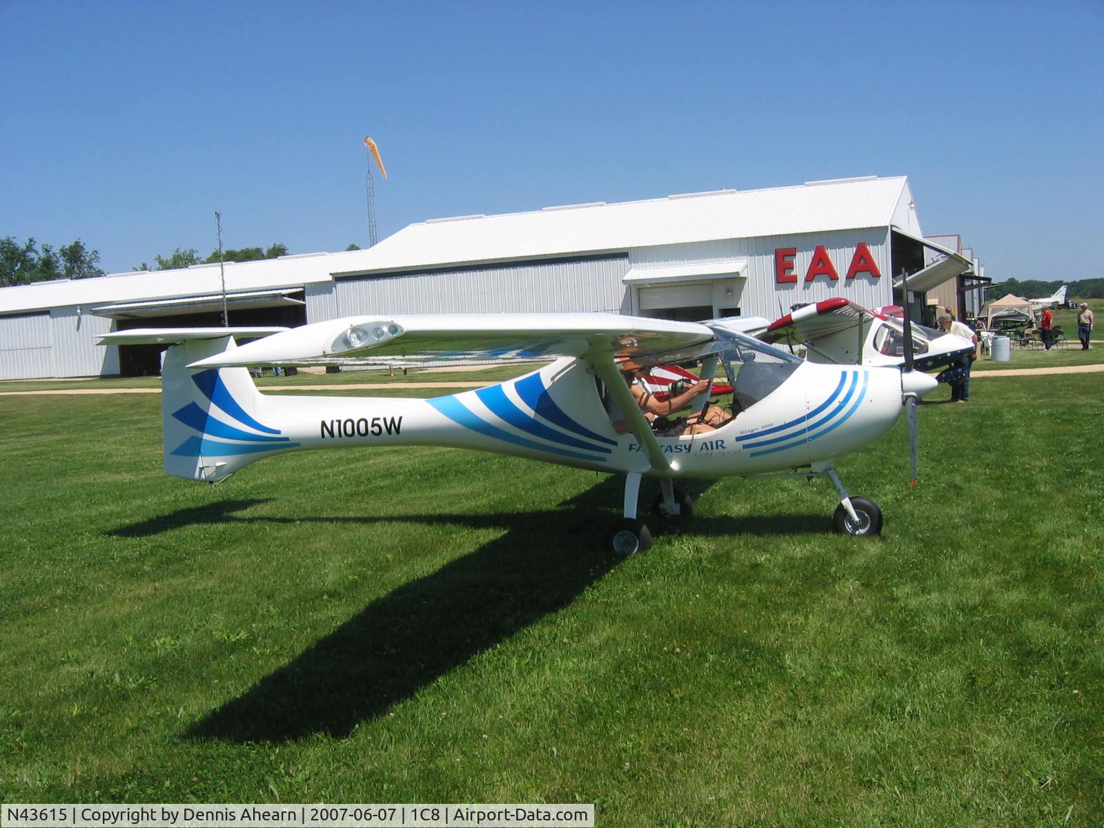 N43615, 2006 Fantasy Air Allegro 2000 C/N 06-233, Fantasy Allegro