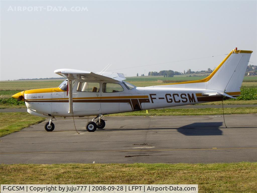 F-GCSM, Cessna 172RG Cutlass RG C/N 172RG-0548, at Pontoise