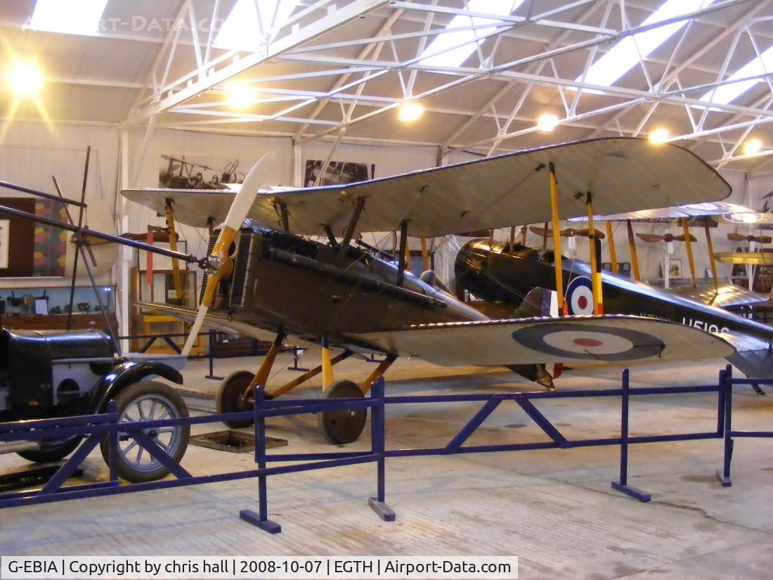 G-EBIA, 1918 Royal Aircraft Factory SE-5A C/N 654/2404, The Shuttleworth Collection, Old Warden