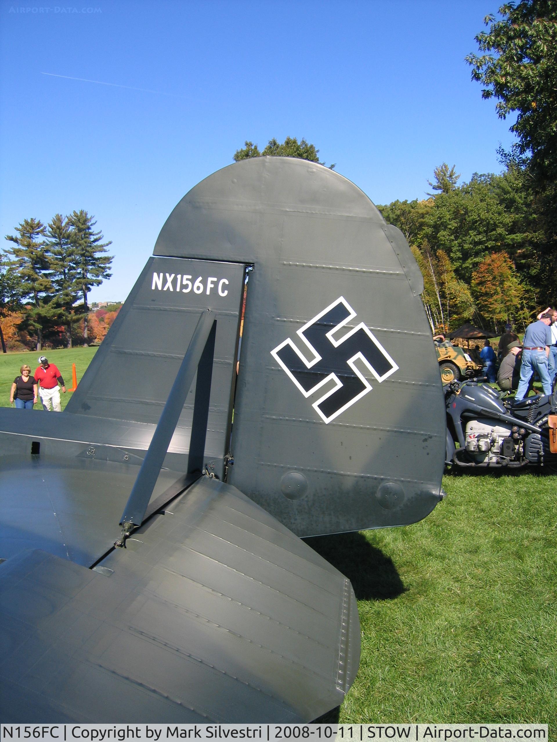 N156FC, Fieseler Fi-156-C1 Storch C/N 4621, Collings Foundation WWII Reenactment / Open House