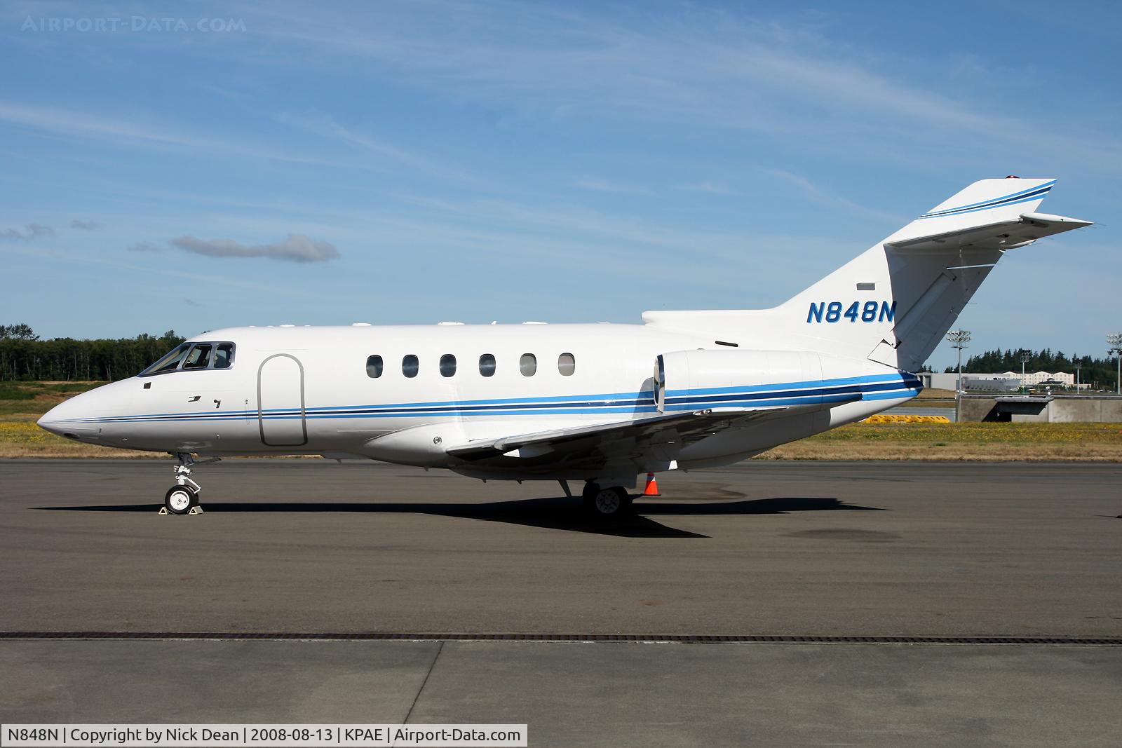 N848N, 1998 Raytheon Hawker 800XP C/N 258371, /