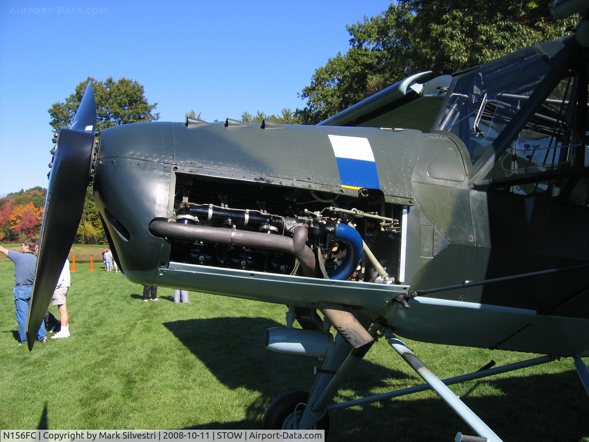 N156FC, Fieseler Fi-156-C1 Storch C/N 4621, Collings Foundation WWII Reenactment / Open House