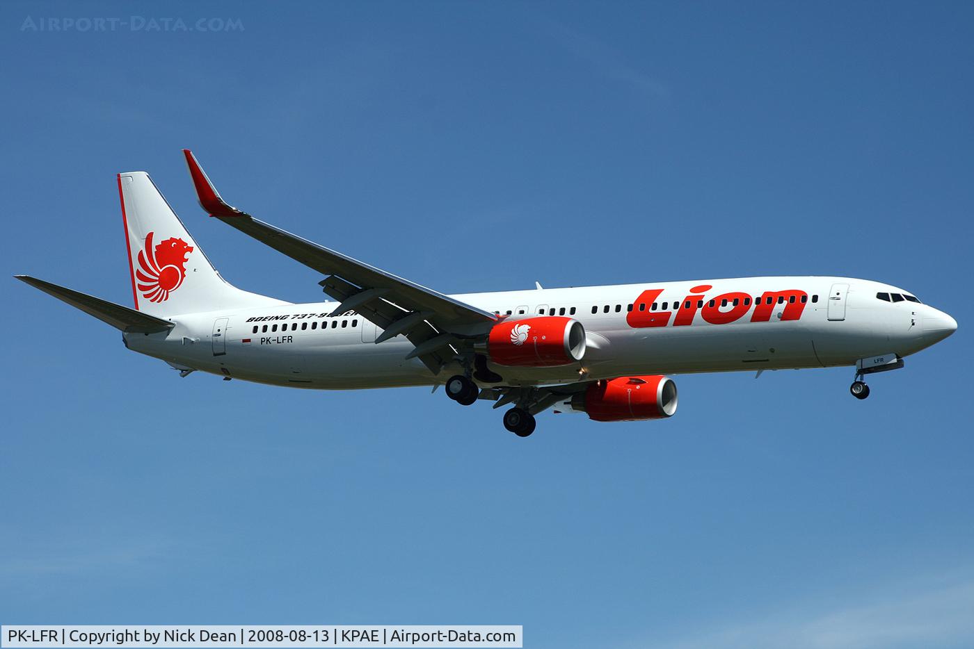 PK-LFR, 2008 Boeing 737-900 C/N 35719, /