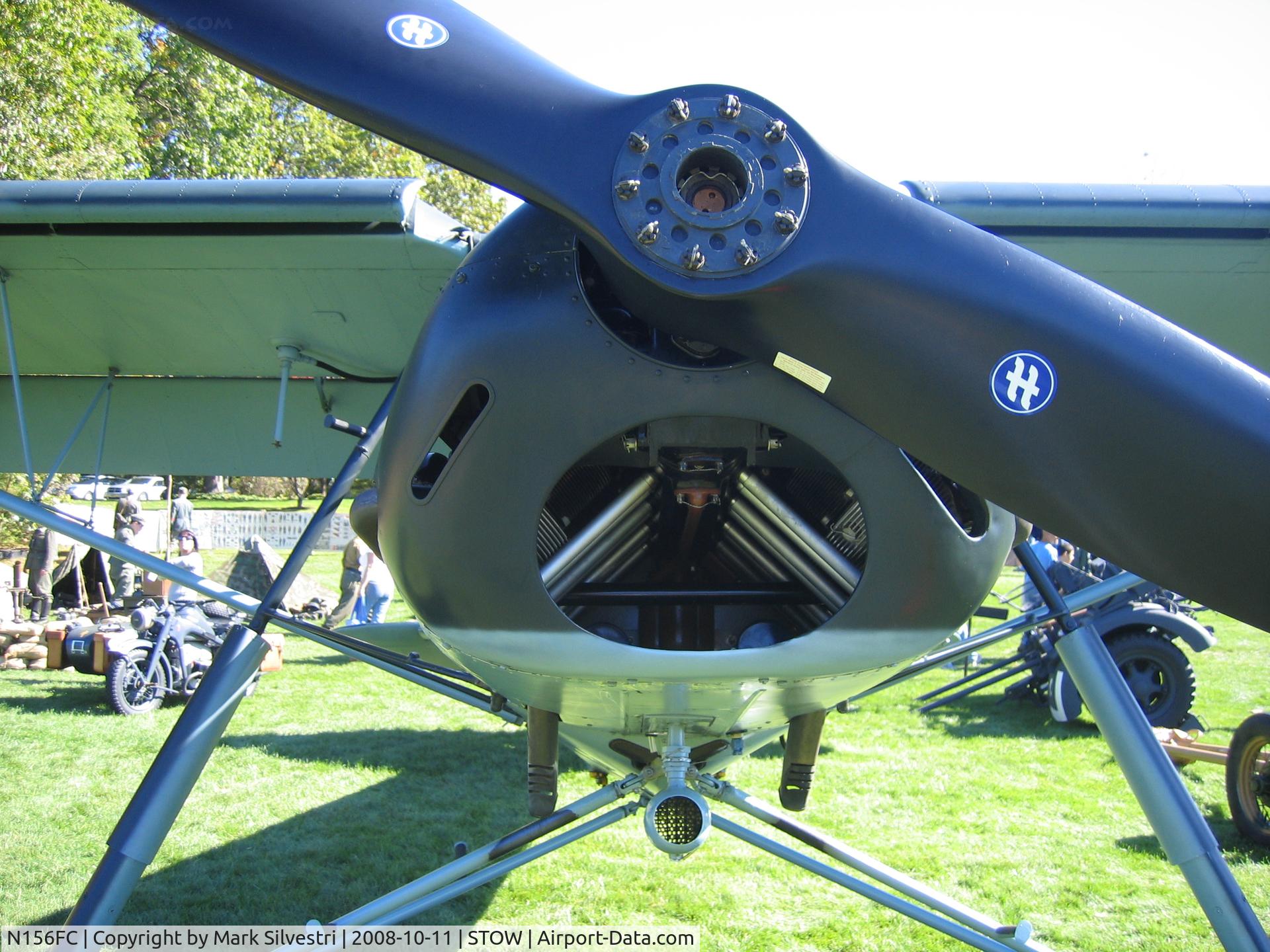 N156FC, Fieseler Fi-156-C1 Storch C/N 4621, Collings Foundation WWII Reenactment / Open House