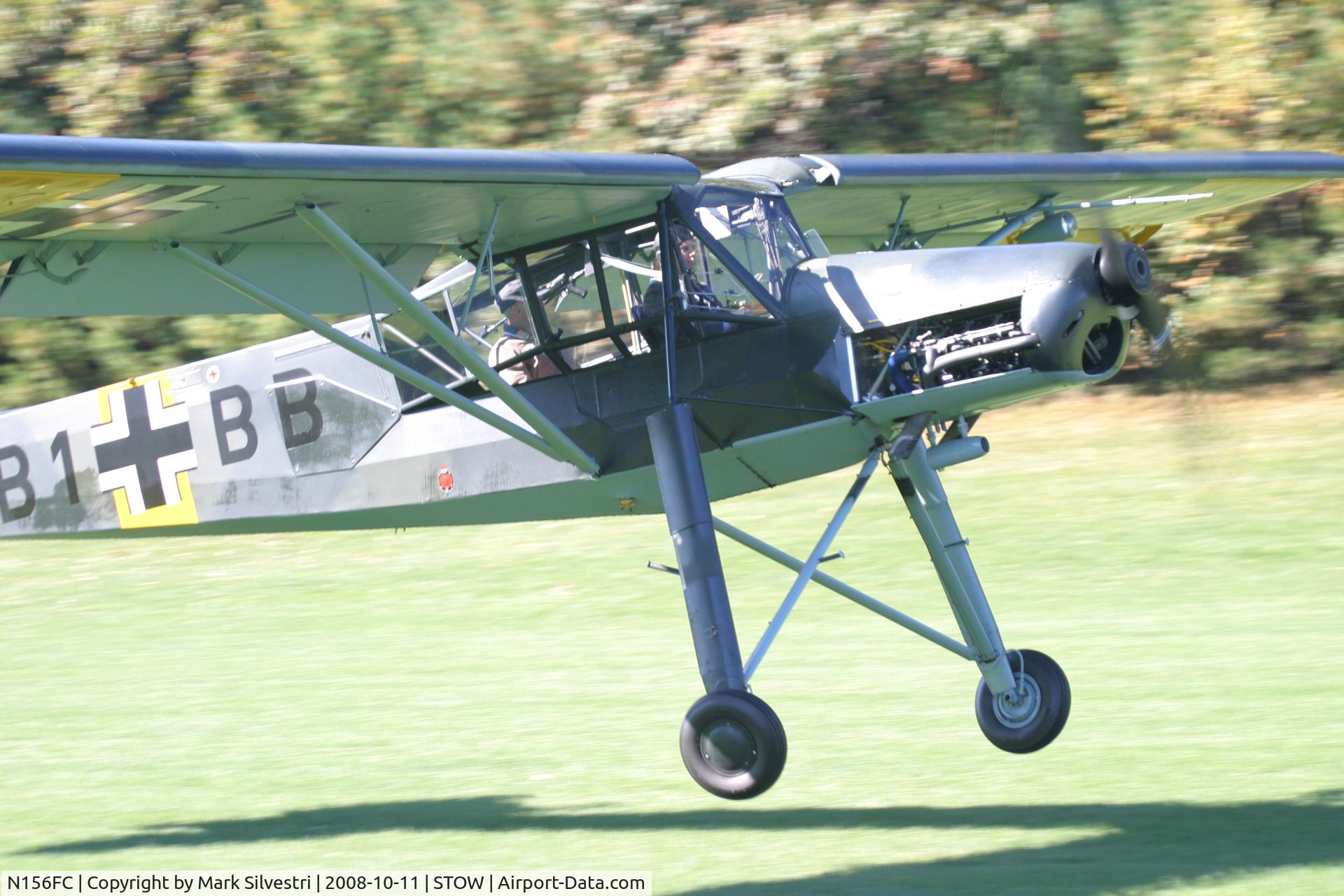 N156FC, Fieseler Fi-156-C1 Storch C/N 4621, Collings Foundation WWII Reenactment / Open House