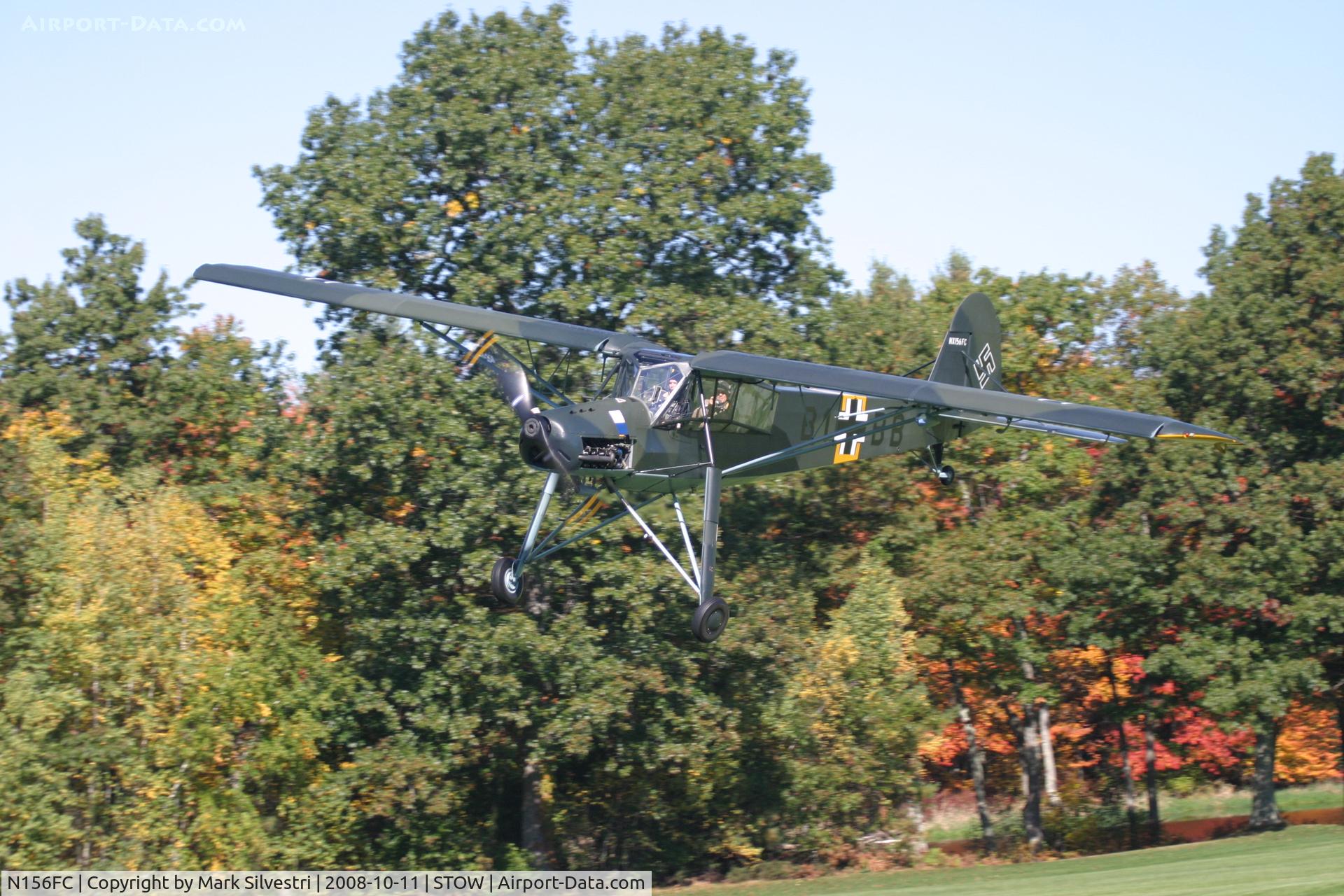 N156FC, Fieseler Fi-156-C1 Storch C/N 4621, Collings Foundation WWII Reenactment / Open House