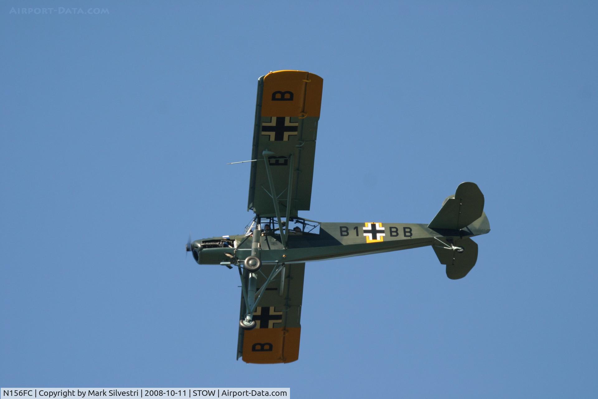 N156FC, Fieseler Fi-156-C1 Storch C/N 4621, Collings Foundation WWII Reenactment / Open House