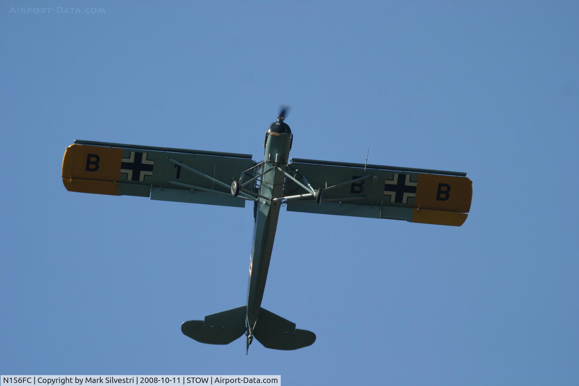 N156FC, Fieseler Fi-156-C1 Storch C/N 4621, Collings Foundation WWII Reenactment / Open House