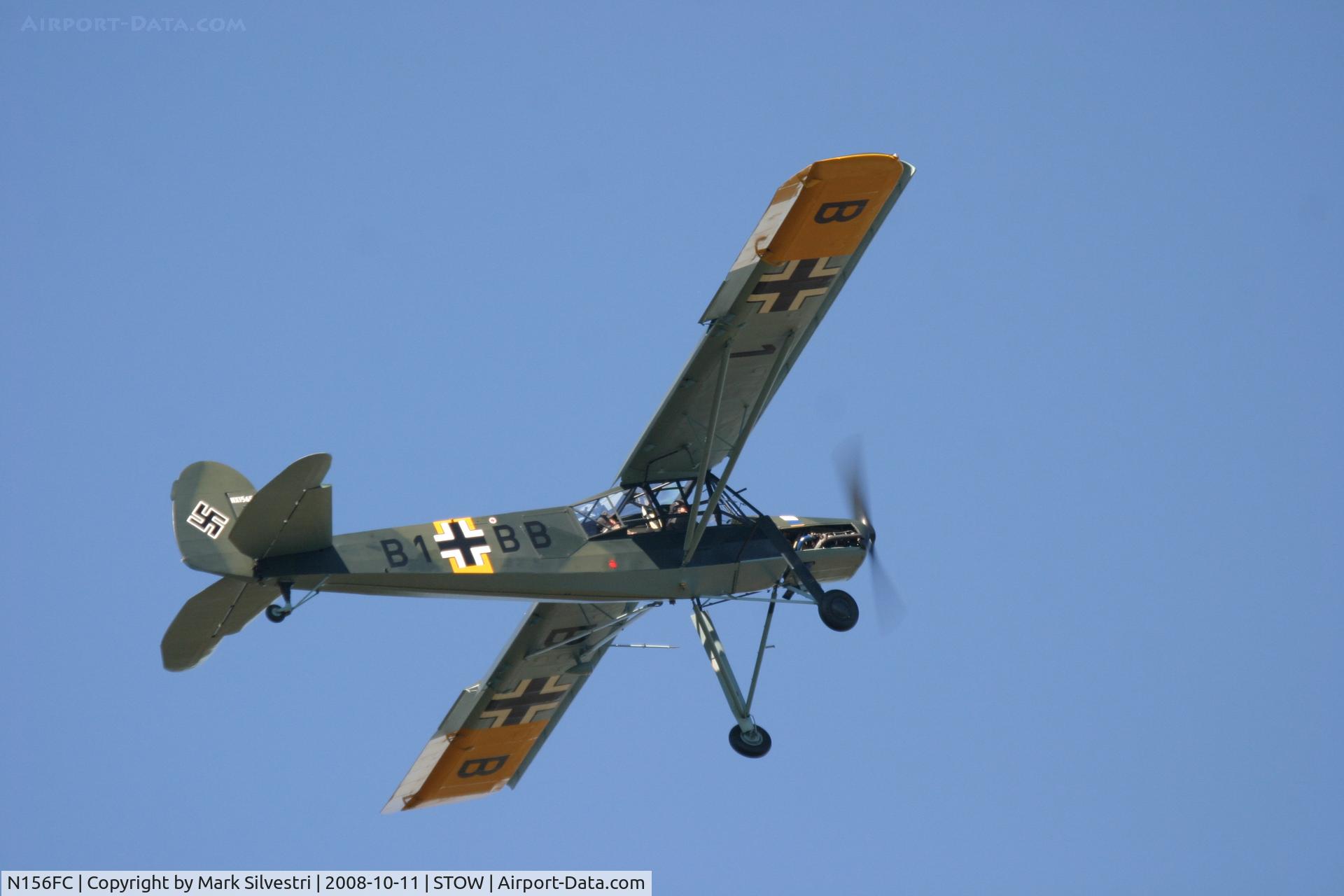 N156FC, Fieseler Fi-156-C1 Storch C/N 4621, Collings Foundation WWII Reenactment / Open House