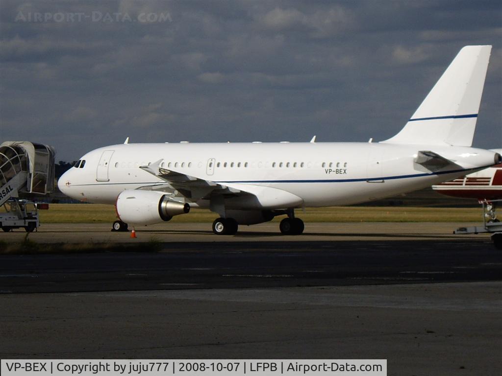 VP-BEX, 2006 Airbus ACJ319 (A319-115/CJ) C/N 2706, at Le Bourget whit new paint