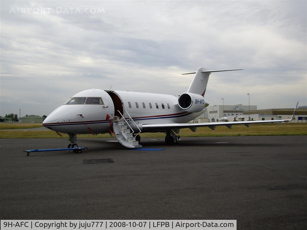 9H-AFC, 2007 Bombardier Challenger 605 (CL-600-2B16) C/N 5713, at Le Bourget