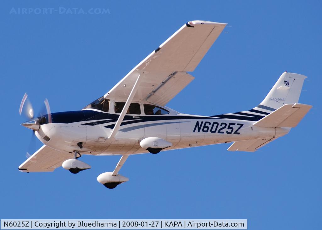 N6025Z, 2006 Cessna T182T Turbo Skylane C/N T18208568, Approach to 17L.