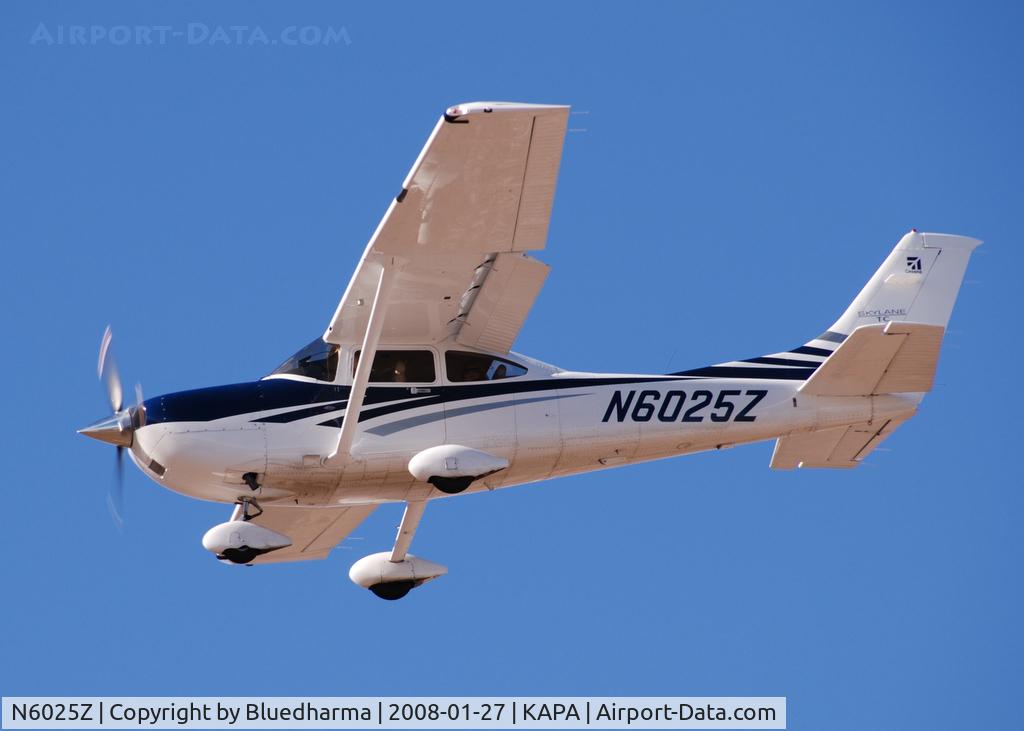 N6025Z, 2006 Cessna T182T Turbo Skylane C/N T18208568, Approach to 17L.