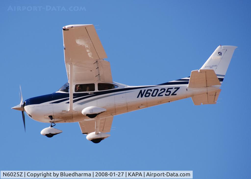 N6025Z, 2006 Cessna T182T Turbo Skylane C/N T18208568, Approach to 17L.