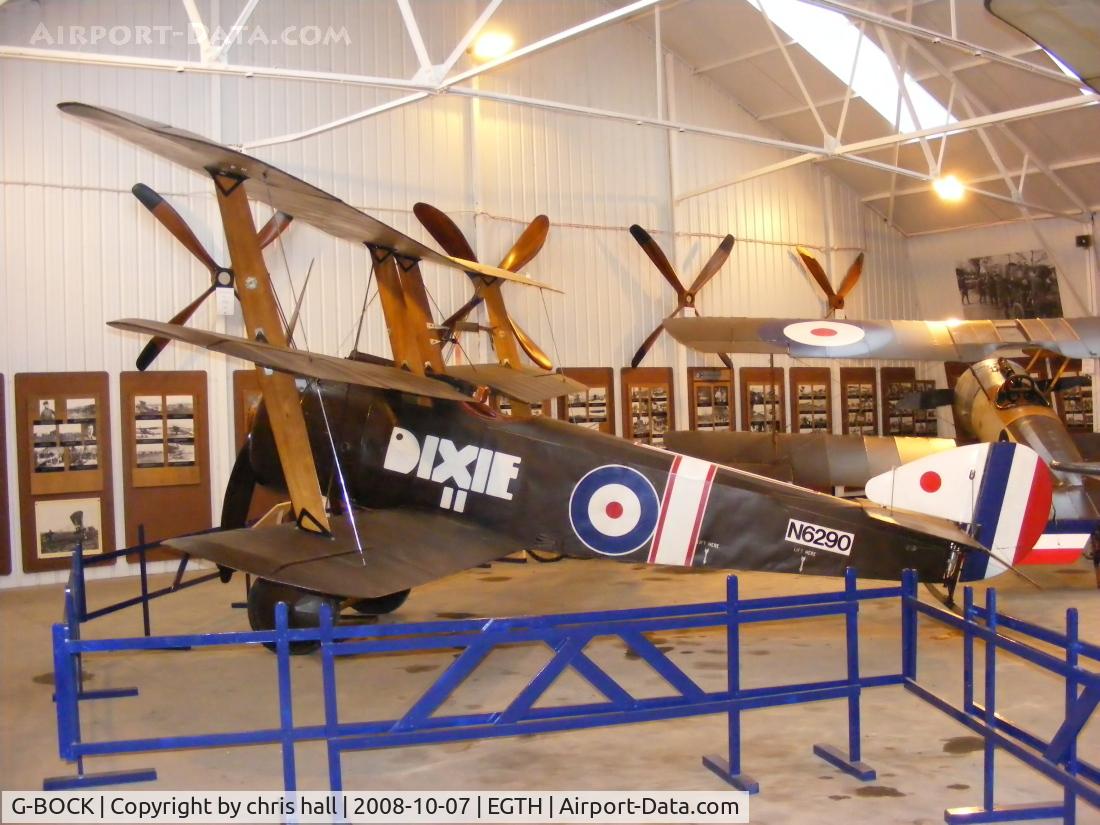 G-BOCK, 1980 Sopwith Triplane Replica C/N NAW-1, The Shuttleworth Collection, Old Warden