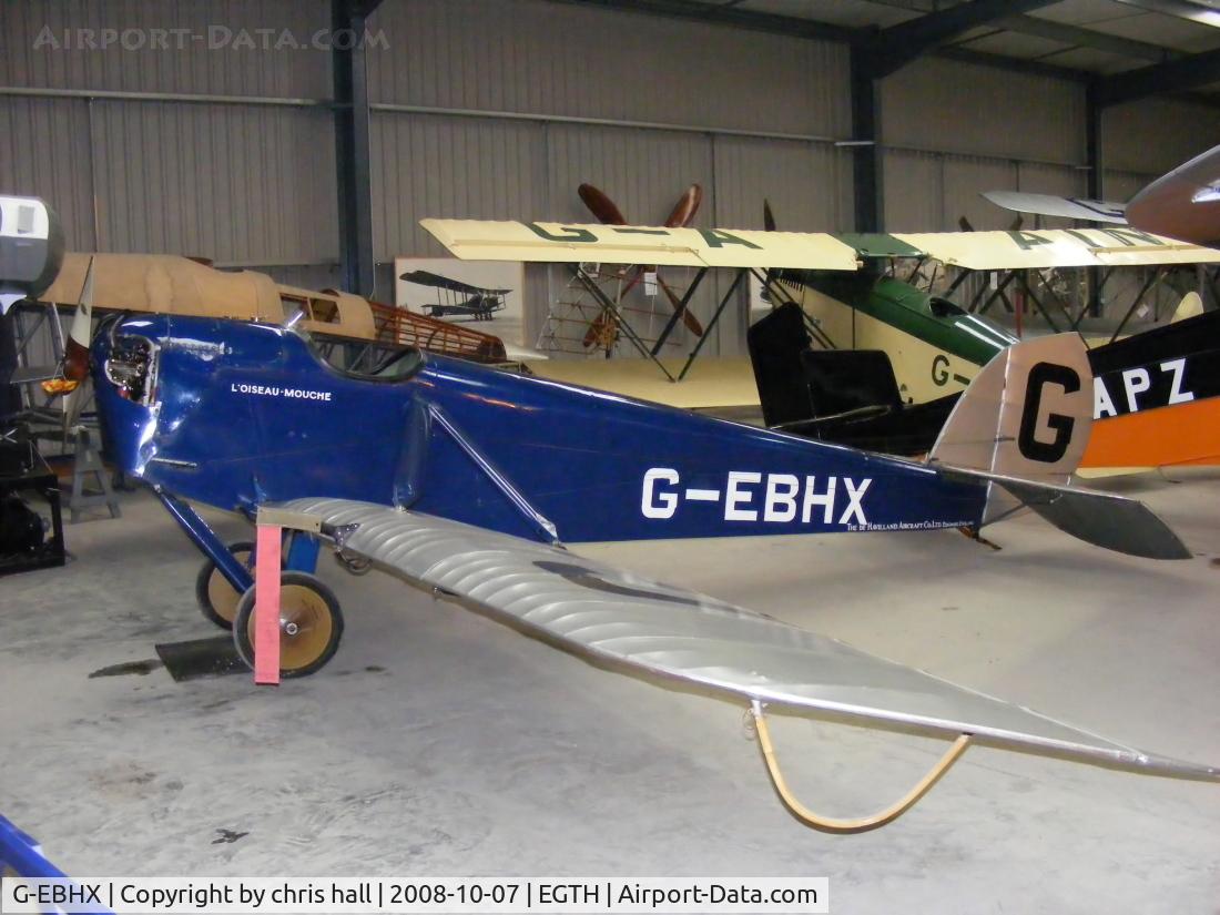 G-EBHX, 1923 De Havilland DH-53 Humming Bird C/N 98, The Shuttleworth Collection, Old Warden