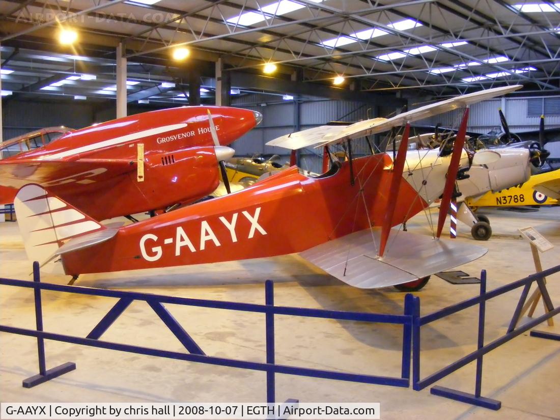 G-AAYX, 1930 Southern Martlet C/N 202, The Shuttleworth Collection, Old Warden