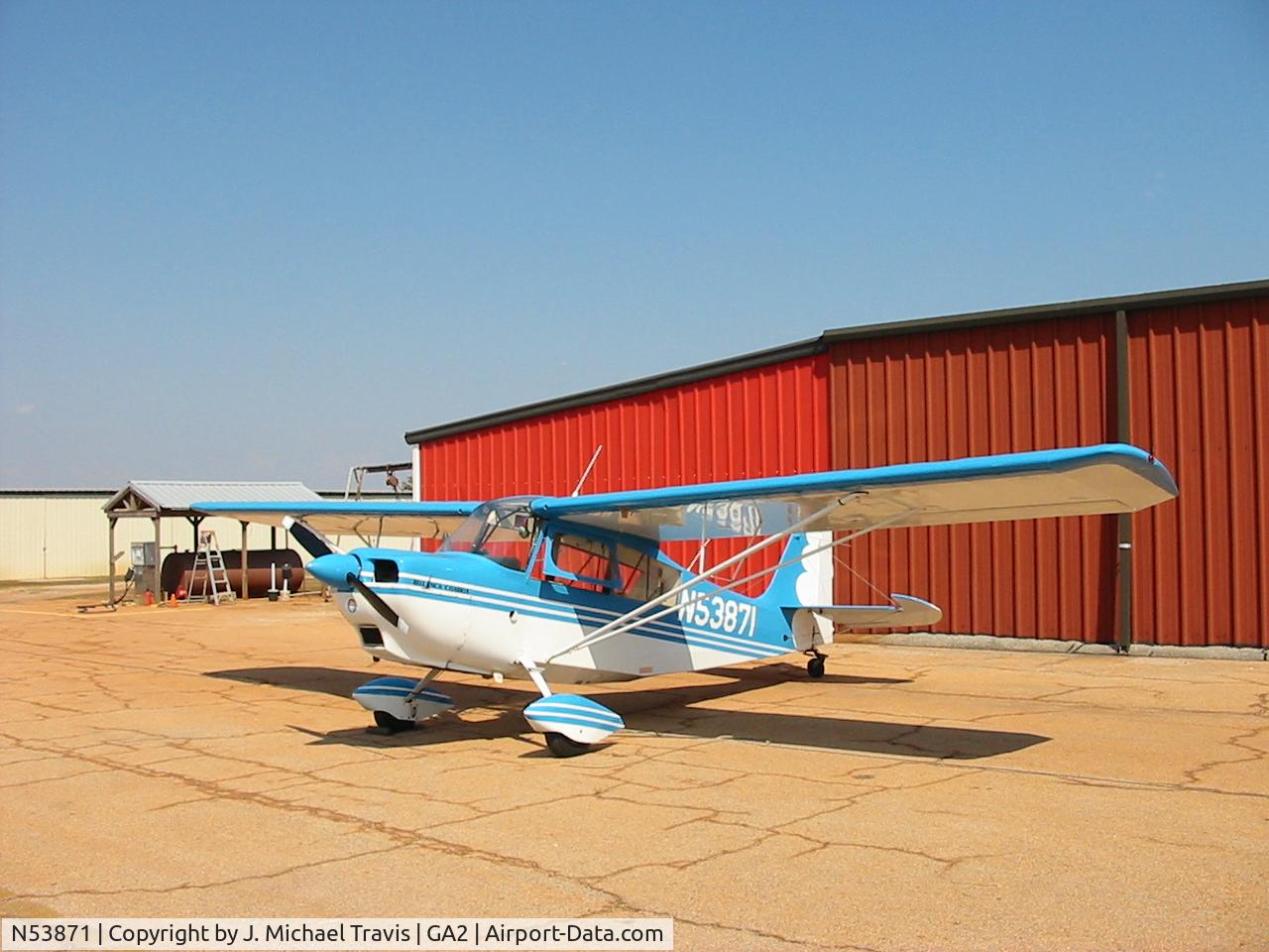 N53871, 1975 Bellanca 7ECA Citabria C/N 1133-76, N53871 at peachstate.