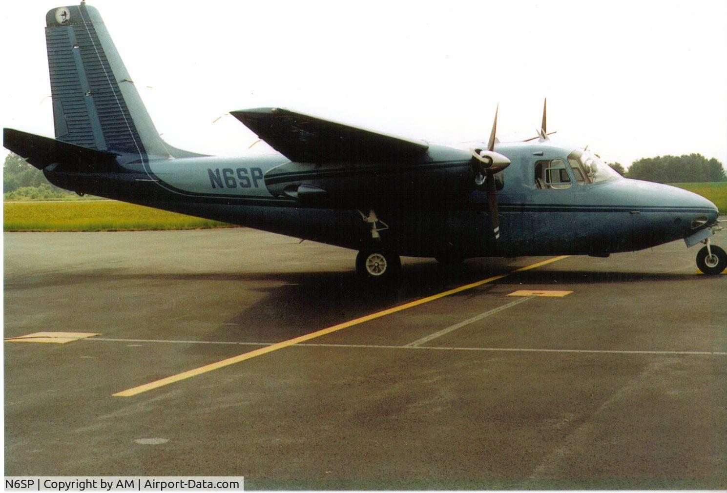 N6SP, Aero Commander 560E C/N 783, EVY Ramp