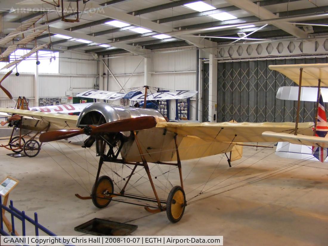 G-AANI, 1912 Blackburn Monoplane C/N 9, The Shuttleworth Collection, Old Warden