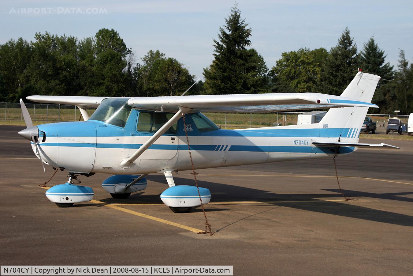 N704CY, 1976 Cessna 150M C/N 15078517, /
