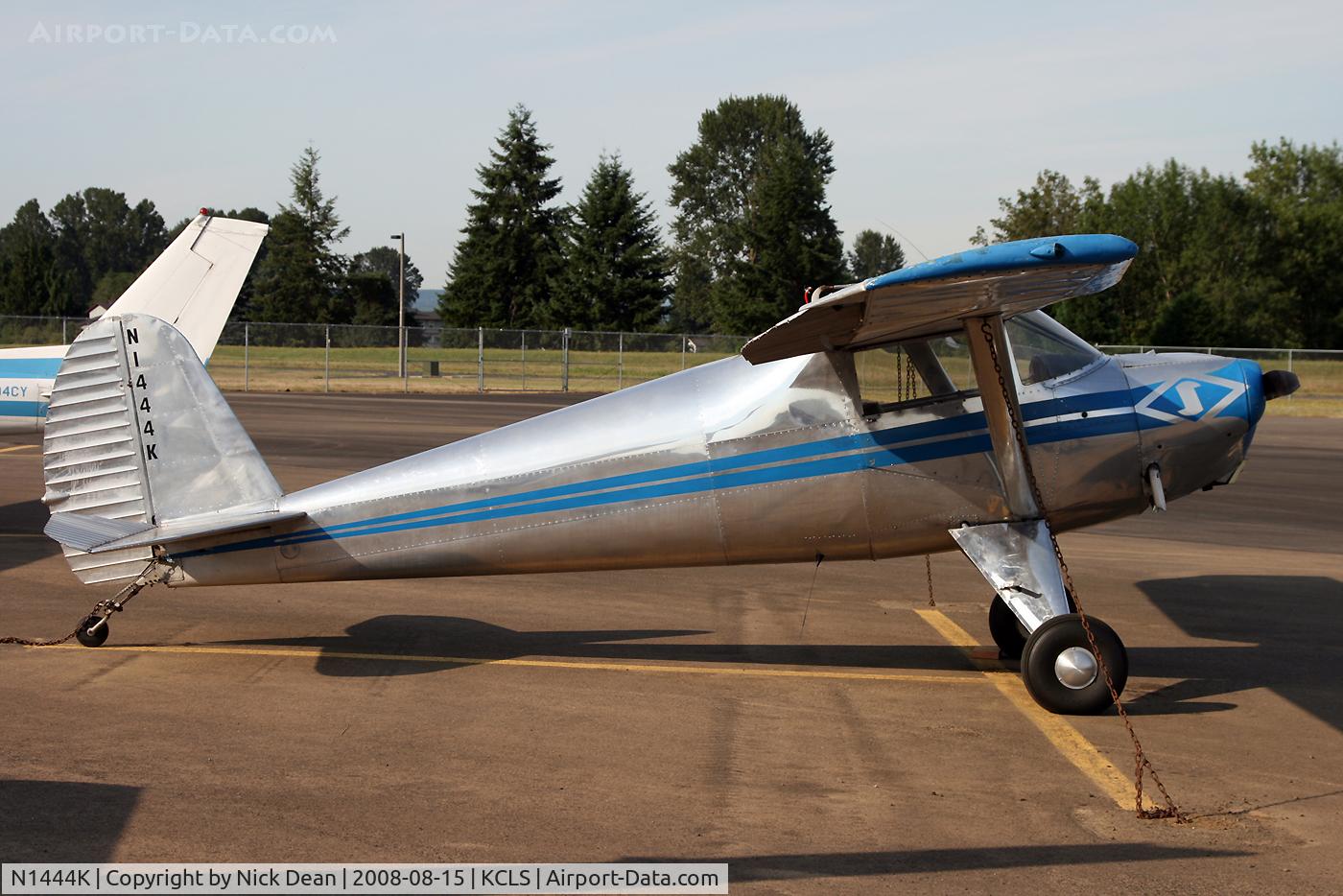 N1444K, 1946 Luscombe 8A C/N 4171, /