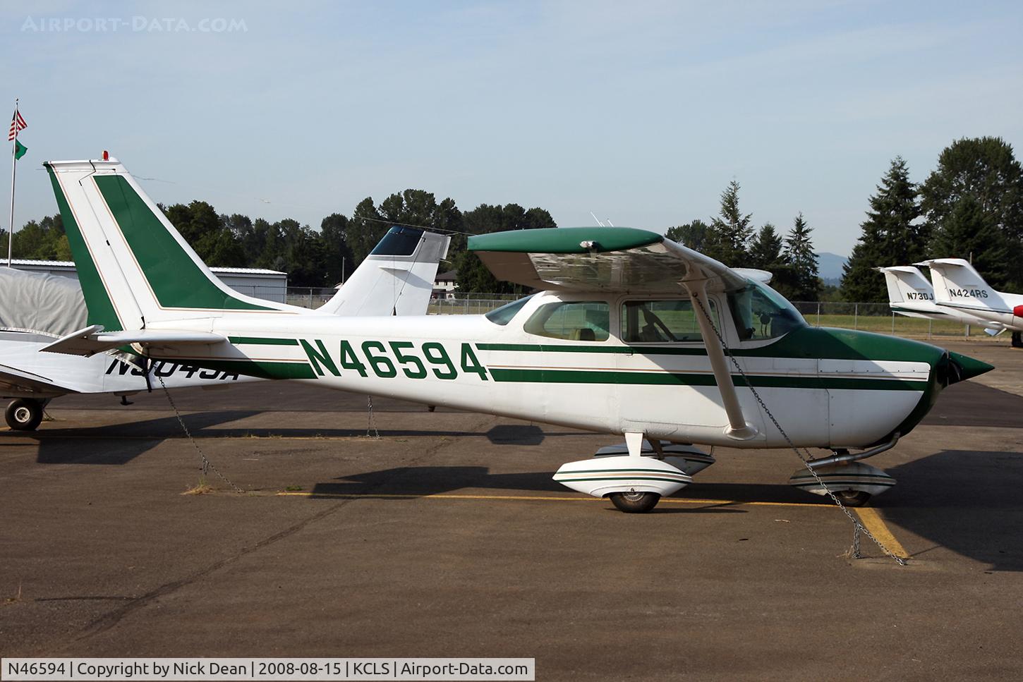 N46594, 1968 Cessna 172K Skyhawk C/N 17257373, /