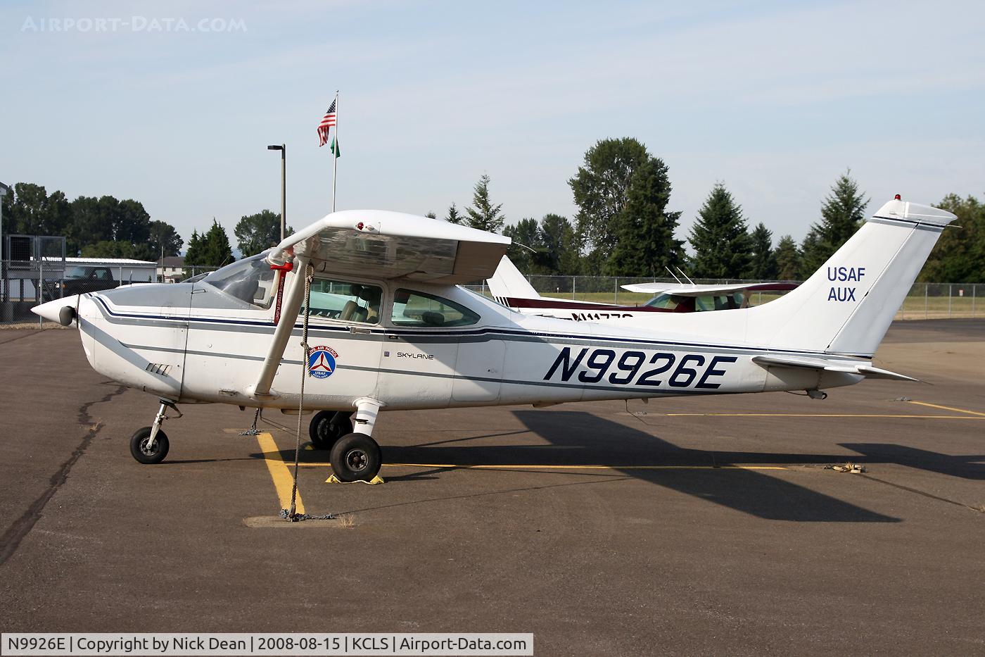 N9926E, 1985 Cessna 182R Skylane C/N 18268472, /