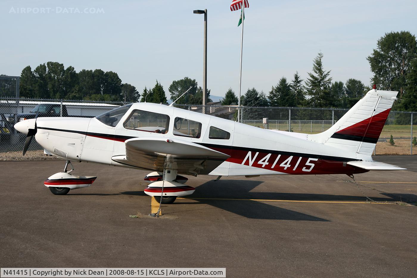 N41415, 1974 Piper PA-28-180 Cherokee C/N 28-7405101, /