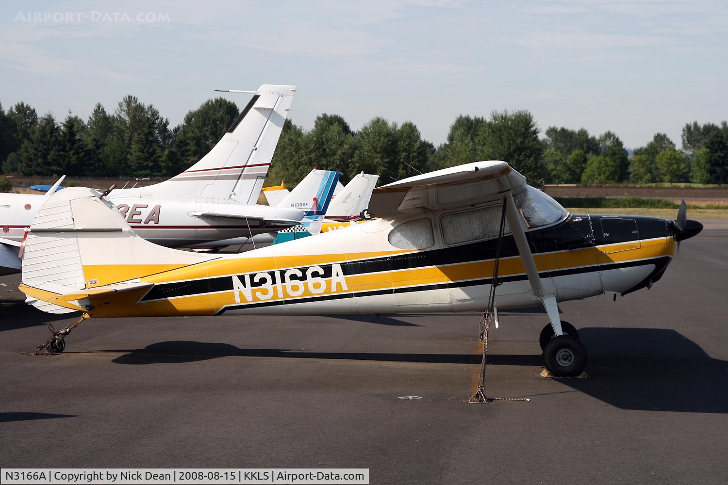 N3166A, 1953 Cessna 170B C/N 25810, /