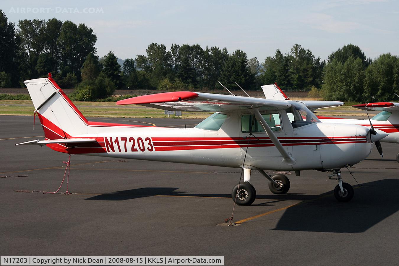 N17203, 1972 Cessna 150L C/N 15073662, /