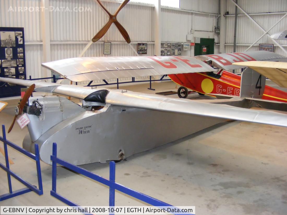 G-EBNV, 1923 English Electric Wren C/N 3, The Shuttleworth Collection, Old Warden