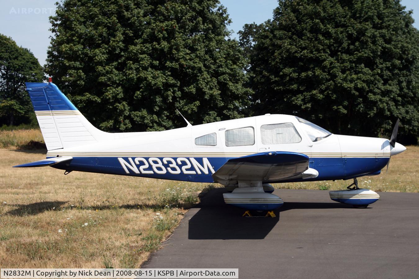 N2832M, 1977 Piper PA-28-161 C/N 28-7816316, /