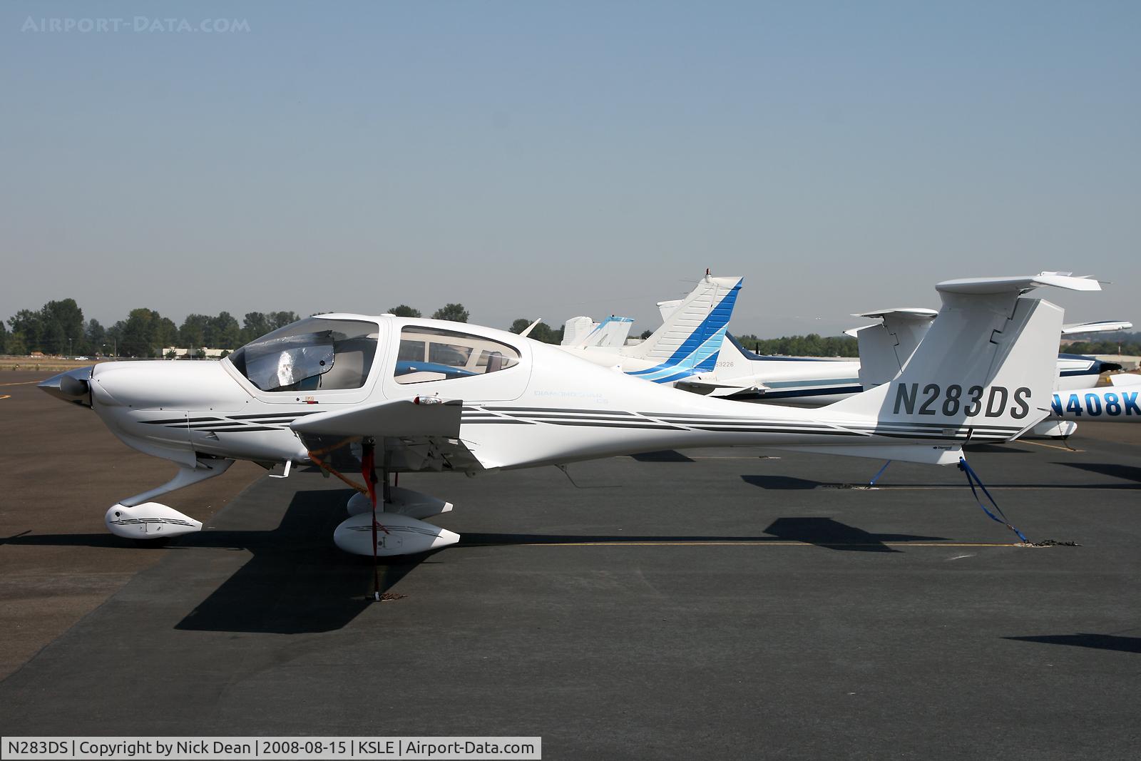 N283DS, 2008 Diamond DA-40 Diamond Star C/N 40.956, /