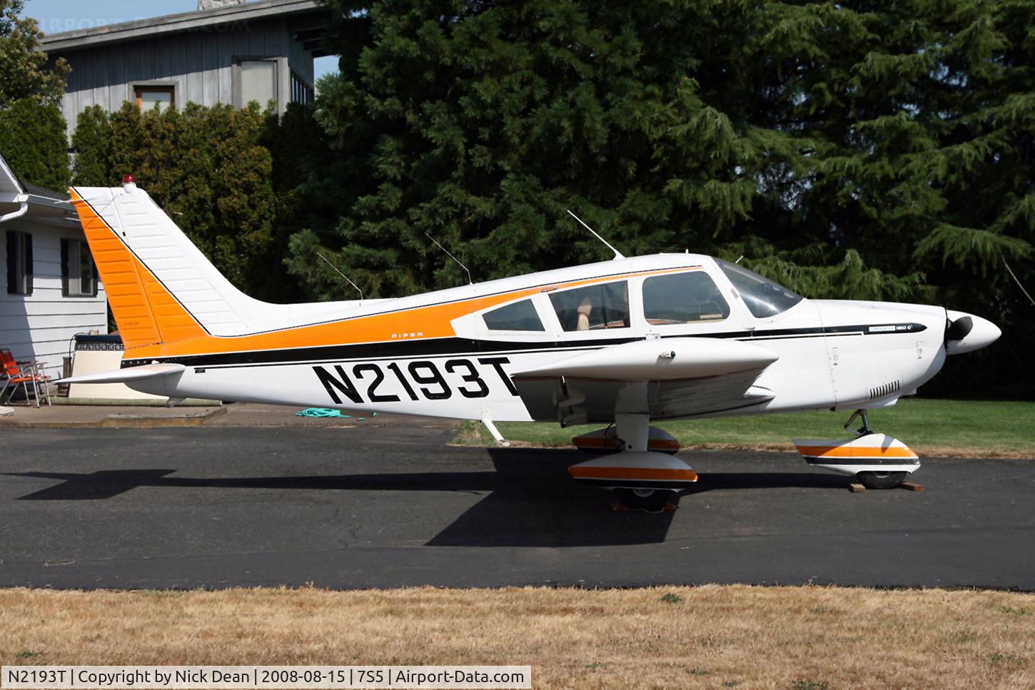 N2193T, 1971 Piper PA-28-180 C/N 28-7205044, /