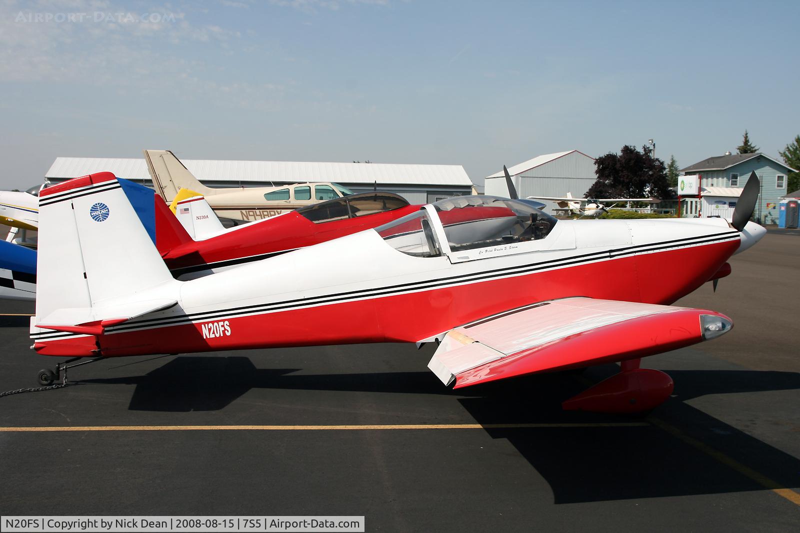 N20FS, 2002 Vans RV-6 C/N 23122, /