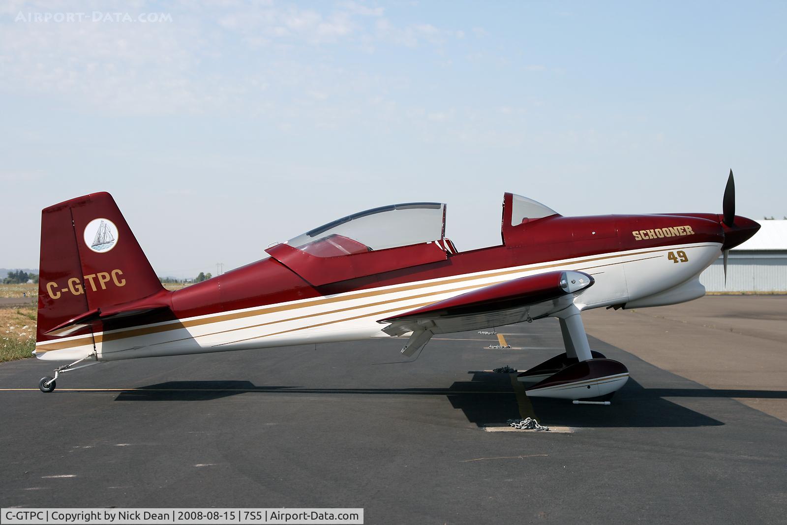C-GTPC, 2008 Vans RV-8 C/N 82421, /