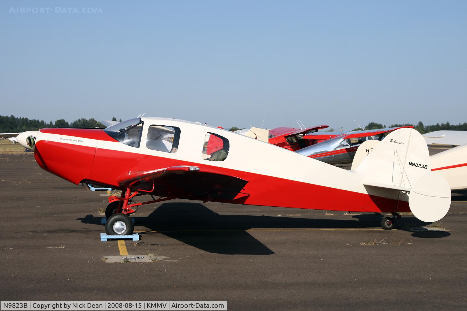 N9823B, 1958 Bellanca 14-19-2 Cruisair Senior C/N 4075, /