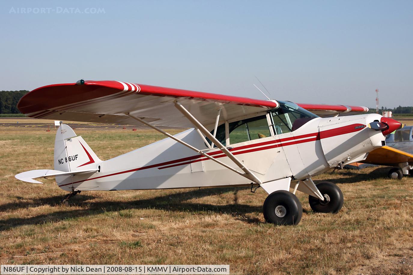 N86UF, 1946 Piper PA-12 Super Cruiser C/N 121596, /