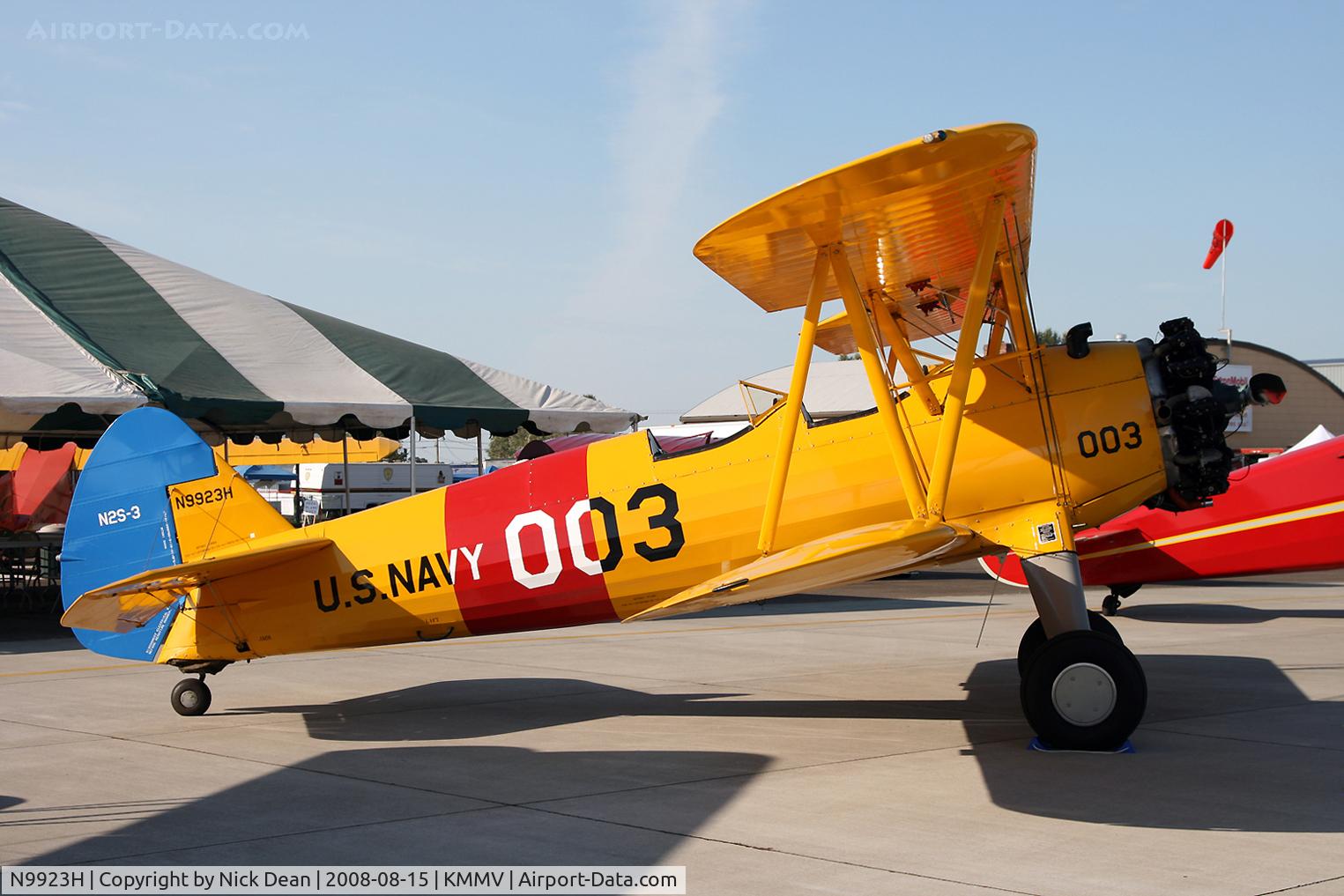 N9923H, 1943 Boeing A75N1(PT17) C/N 75-7477, /