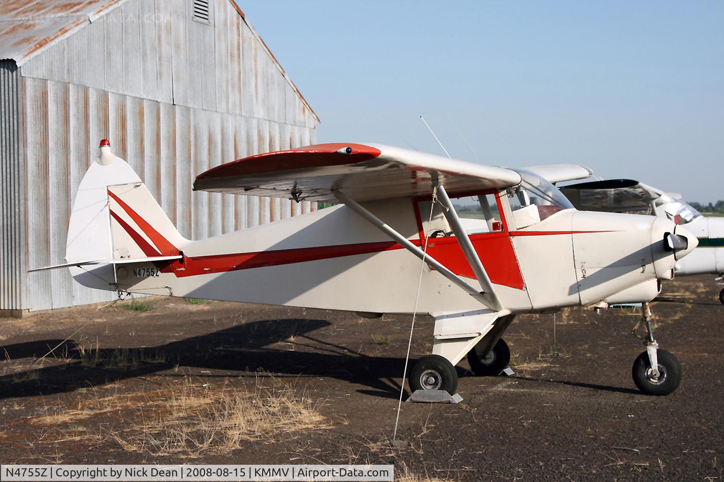 N4755Z, 1961 Piper PA-22-108 Colt C/N 22-8311, /
