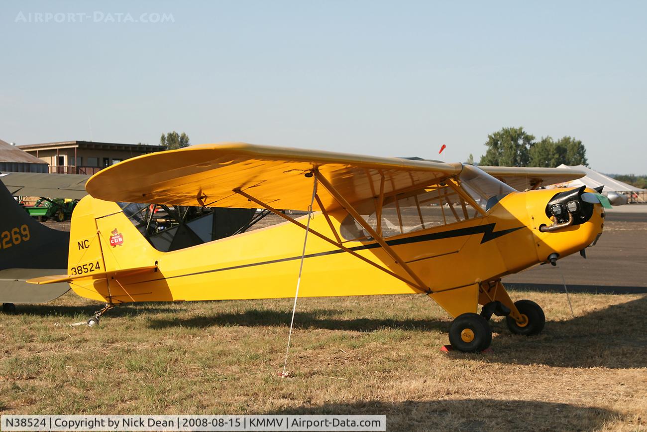 N38524, 1941 Piper J3C-65 Cub C/N 7093, /