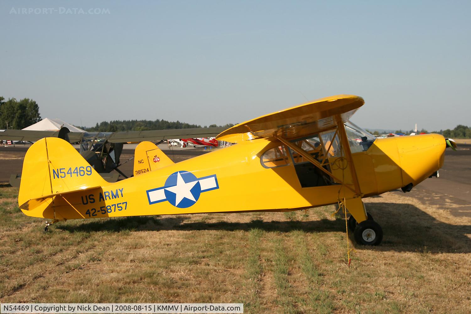 N54469, 1945 Taylorcraft DCO-65 C/N 6196, /