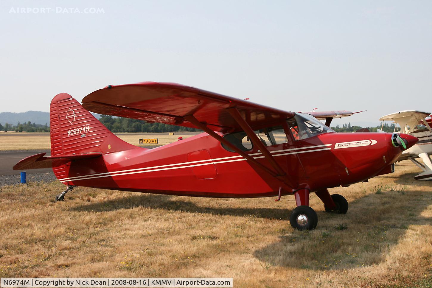 N6974M, 1948 Stinson 108-3 Voyager C/N 108-4974, /