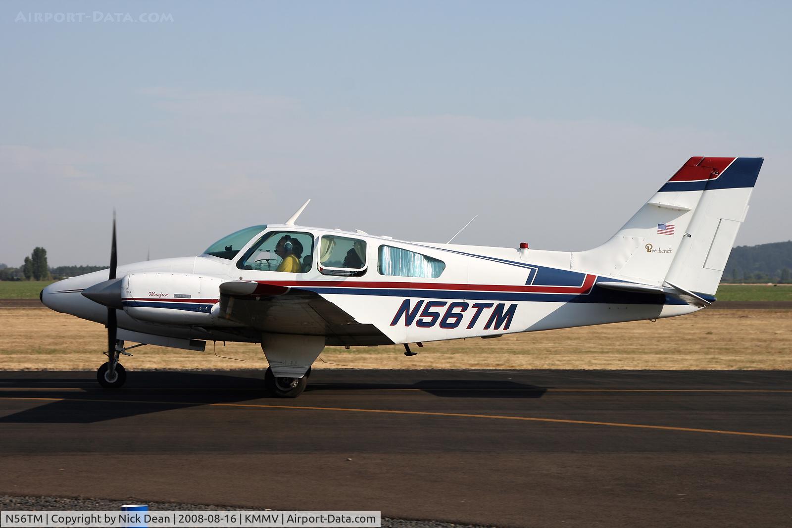 N56TM, 1961 Beech 95-55 C/N TC-189, /