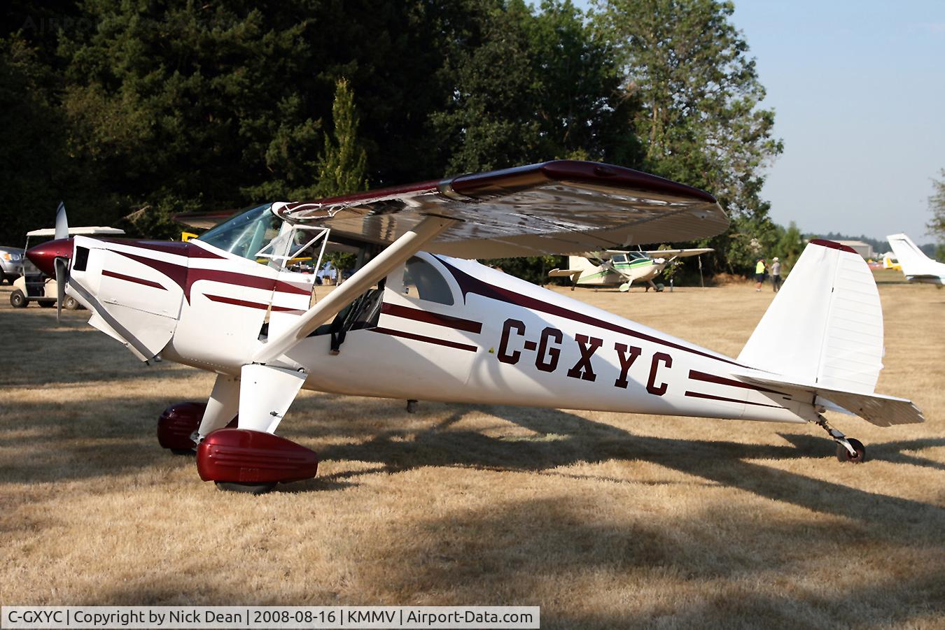 C-GXYC, 1948 Luscombe 8F Silvaire C/N 6013, /